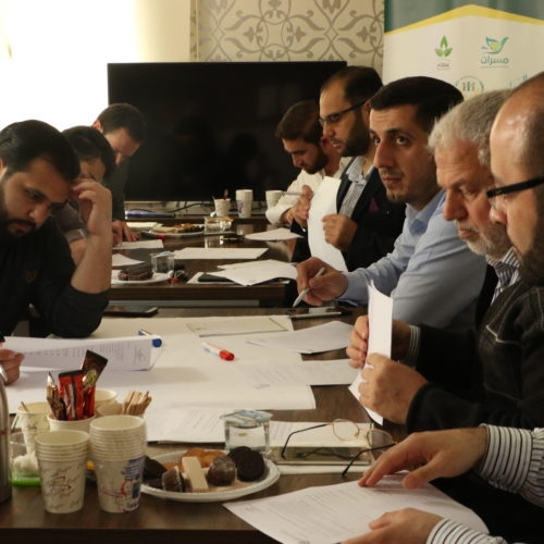 Round table meeting with member organizations at the headquarters of the Orphan Care Federation office