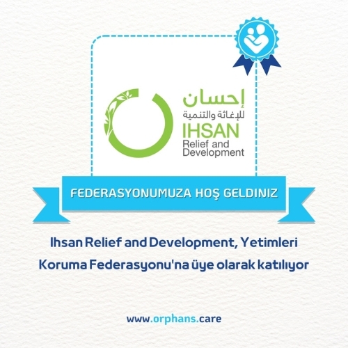 Ihsan Relief and Development, YKF'na üye olarak katılıyor