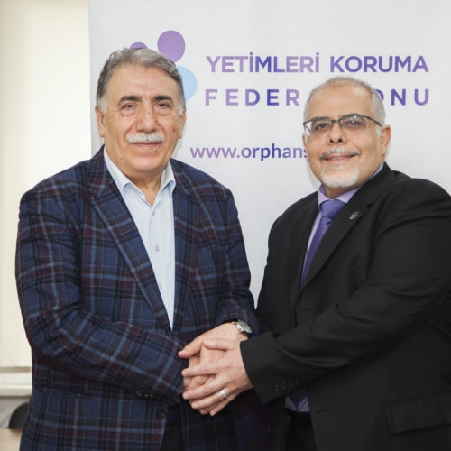 The visit of the former mayor of Istanbul to the Union of Orphans Care