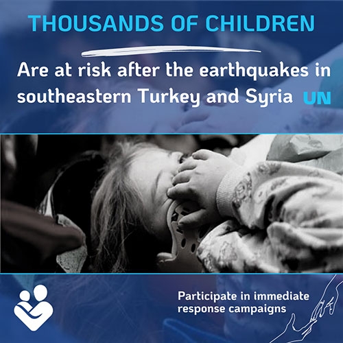 Southern Türkiye and Syria earthquakes: Thousands of children at risk
