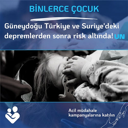 Güney Türkiye ve Suriye depremleri: Binlerce çocuk risk altında