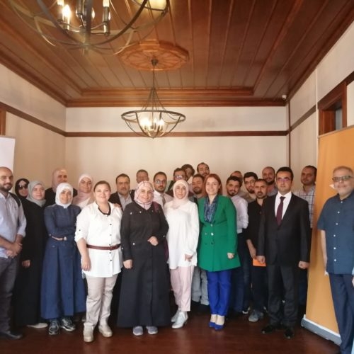 Humanitarian organizations meeting in the Turkish capital, Ankara